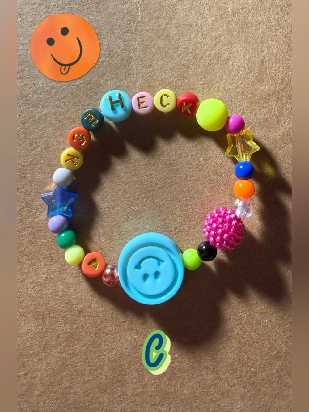 Kooky Beaded Stretch Bracelets for Tweens, Teens and Young Adults